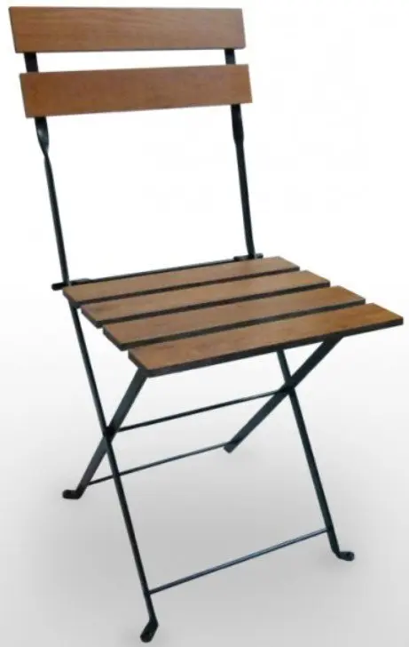 Silla plegable pletina acerada y forjada BONN