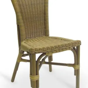 Silla armazón ABS acabado color teka tejido plastic 4 mm LIEJA