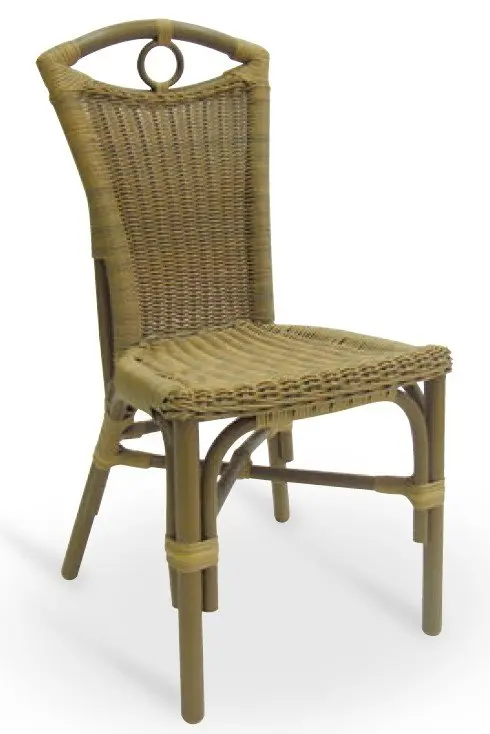 Silla armazón ABS acabado color teka tejido plastic 4 mm LIEJA