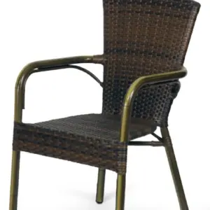 Sillón armazón aluminio dark bambú FILIPINAS