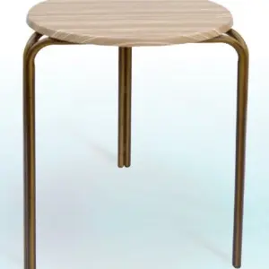Mesa armazón de aluminio CASABLANCA 2 BAMBÚ