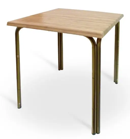 Mesa armazón de aluminio ACAPULCO-2 BAMBÚ