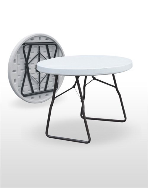 Mesa estructura plegable tubo acero epoxi MESA CATERING CIRCULAR