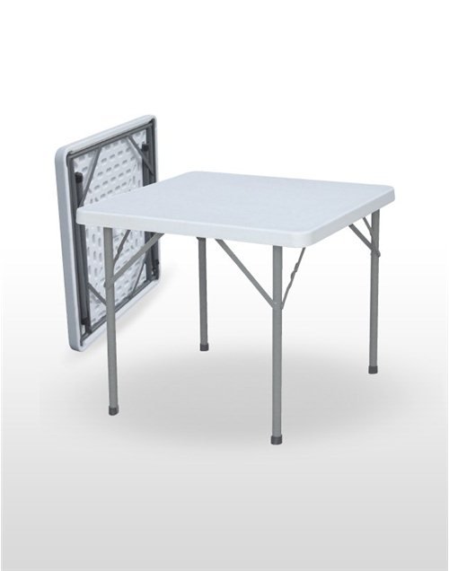 Mesa estructura plegable tubo acero epoxi MESA CATERING CUADRADA