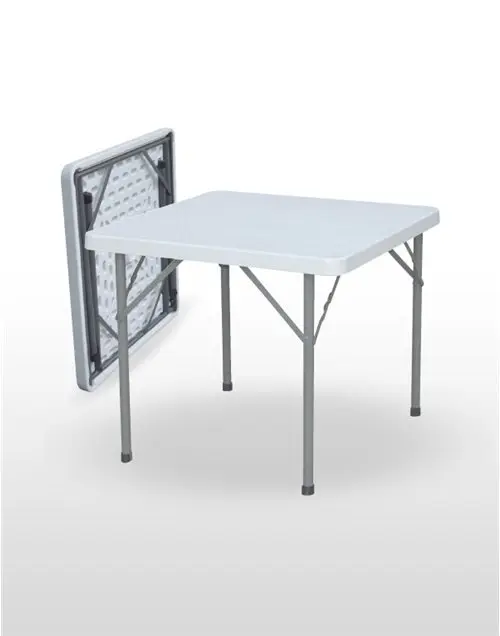 Mesa estructura plegable tubo acero epoxi MESA CATERING CUADRADA
