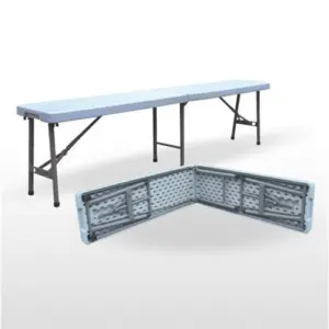 Banco estructura plegable tubo acero epoxi BANCO PLEGABLE