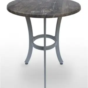 Mesa armazón aluminio acabado gris BAVIERA-3 GRIS