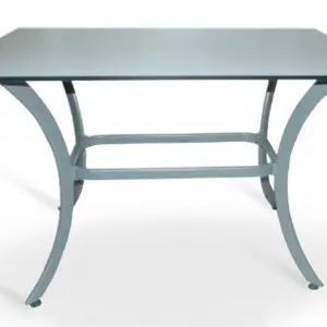 Mesa armazón aluminio acabado gris BAVIERA-R GRIS
