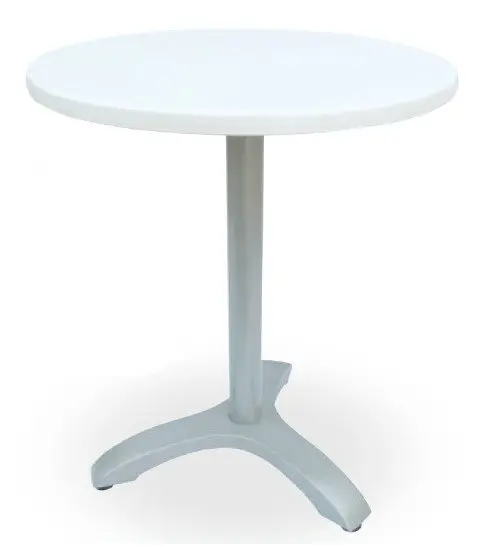 Mesa pie fundición aluminio opción plegable ROMA 3