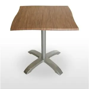 Mesa pie fundición aluminio opción plegable ROMA 4