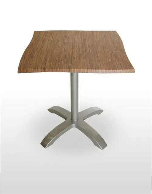 Mesa pie fundición aluminio opción plegable ROMA 4