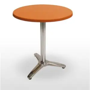 Mesa pie fundición aluminio brillo opción plegable ATLANTA-3