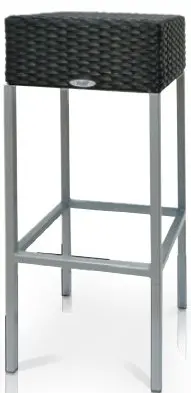 Taburete con armazón personalizable NORUEGA RATTAN