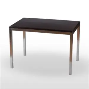 Mesa armazón aluminio acabado inox DECO-C Y R ALU INOX