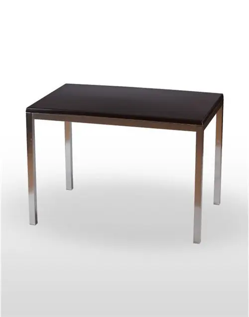 Mesa armazón aluminio acabado inox DECO-C Y R ALU INOX