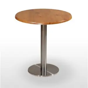 Mesa pie acero inoxidable PICASSO-INOX 40 Ø