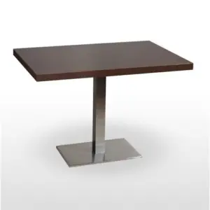 Mesa pie acero inoxidable PICASSO-INOX 60X40