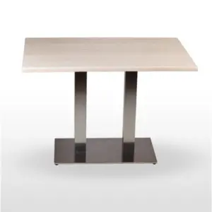Mesa pie acero inoxidable PICASSO-INOX 70X40