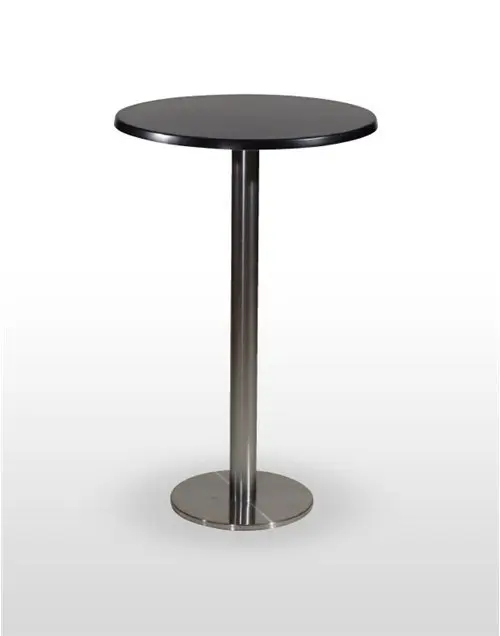 Mesa alta pie acero inoxidable PICASSO-H INOX 40 Ø