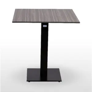 Mesa pie epoxi blanco, gris o negro PICASSO-EP 40X40