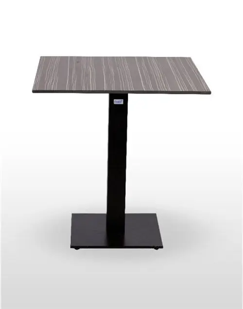 Mesa pie epoxi blanco, gris o negro PICASSO-EP 40X40