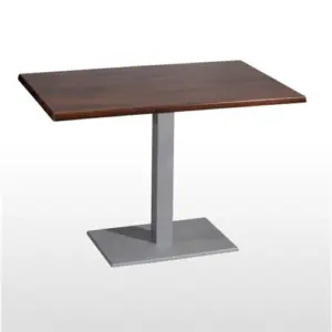 Mesa pie epoxi blanco, gris o negro PICASSO-EP 60X40