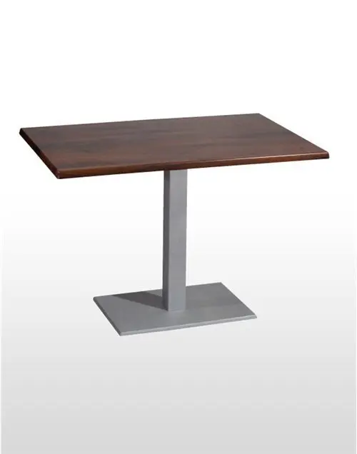 Mesa pie epoxi blanco, gris o negro PICASSO-EP 60X40