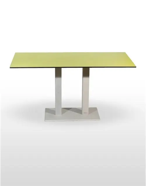 Mesa pie epoxi blanco, gris o negro PICASSO-EP 70X40