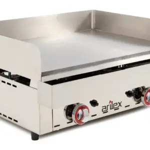 Frytops a gas acero rectificado de 15 mm con medidas 70FRYGR (OUTLET )