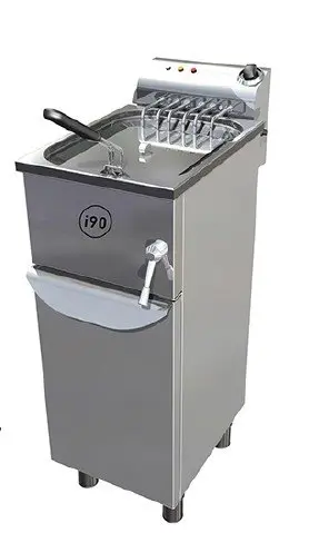 Freidora Eléctrica 17 litros Trifásica Uso Profesional Agua y Aceite de 360 x560 x850h mm FH17TRI