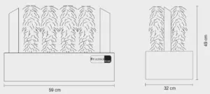 Abrillantador/Secador de copas profesional SV1000 FRUCOSOL