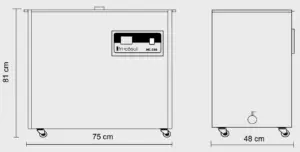 Máquina desengrasante profesional MC500 FRUCOSOL