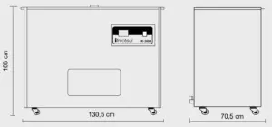 Máquina desengrasante profesional MC2000 FRUCOSOL