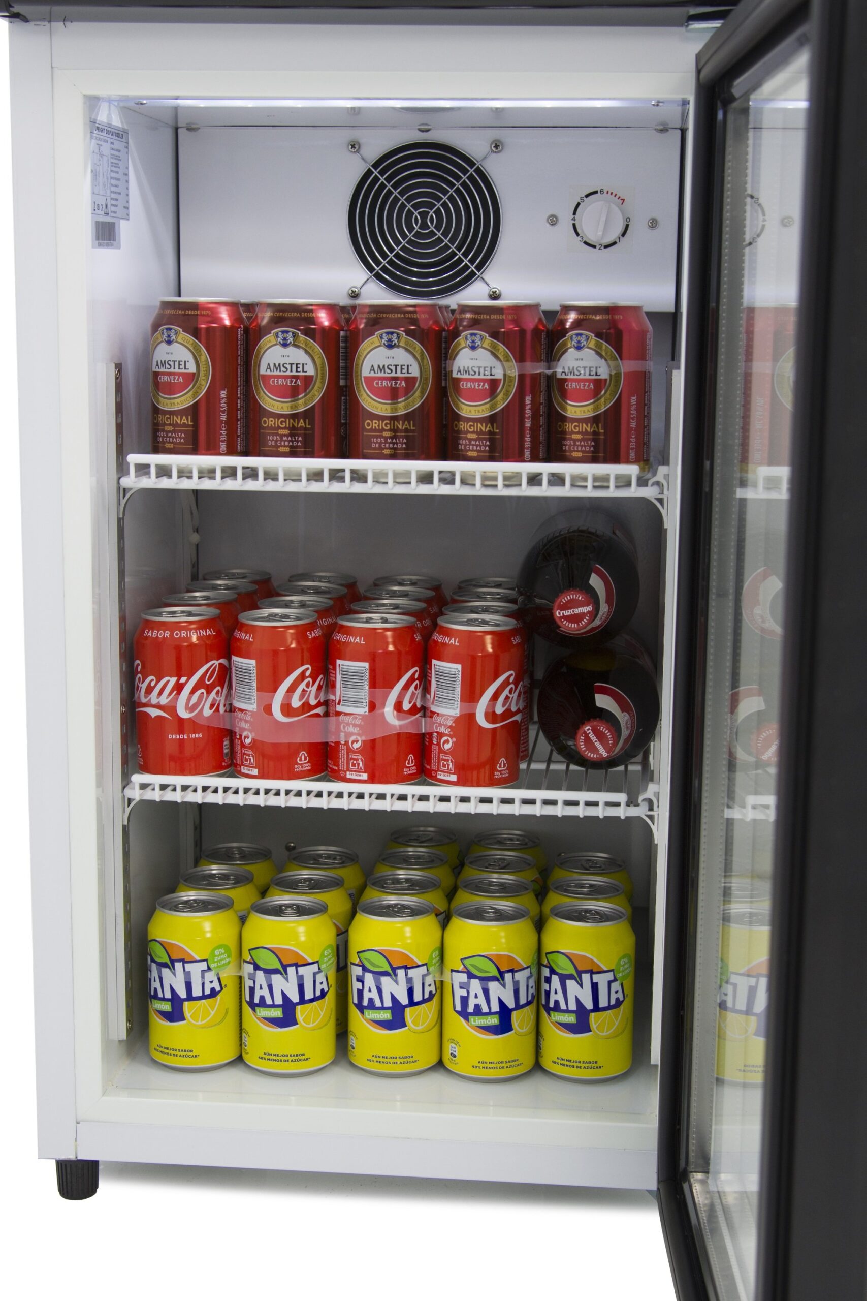 Armario Expositor Refrigerado Subcero Puerta Vidrio SZ80L