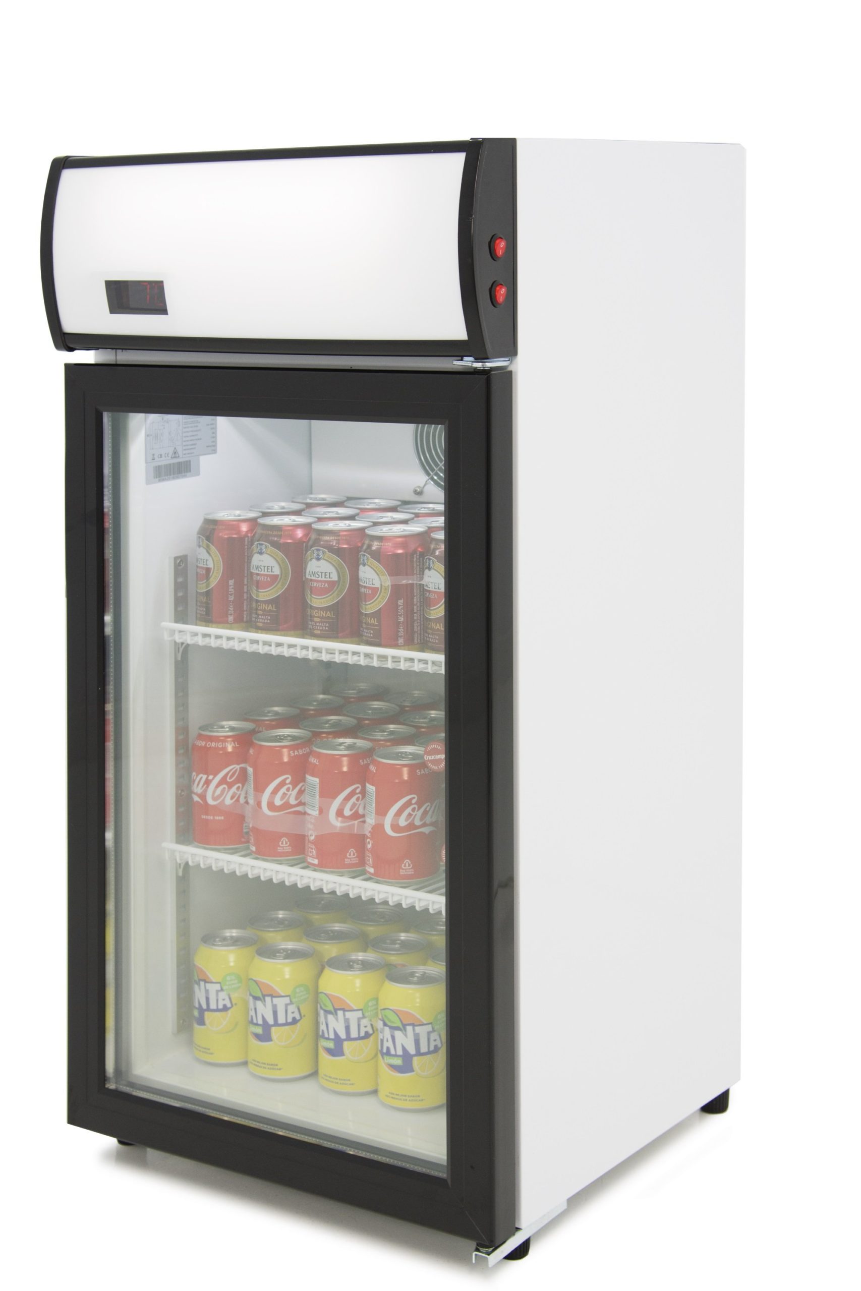 Armario Expositor Refrigerado Subcero Puerta Vidrio SZ80L