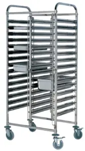 Carro Bandejero de 740x550x1740h mm CARRO1515GN1/1
