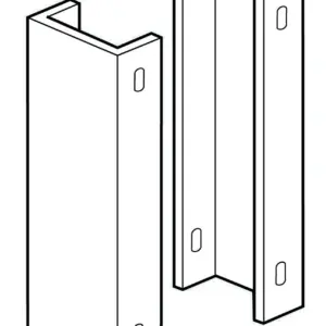 Soporte de fijación a pared para Salamandras SM-60 EDENOX