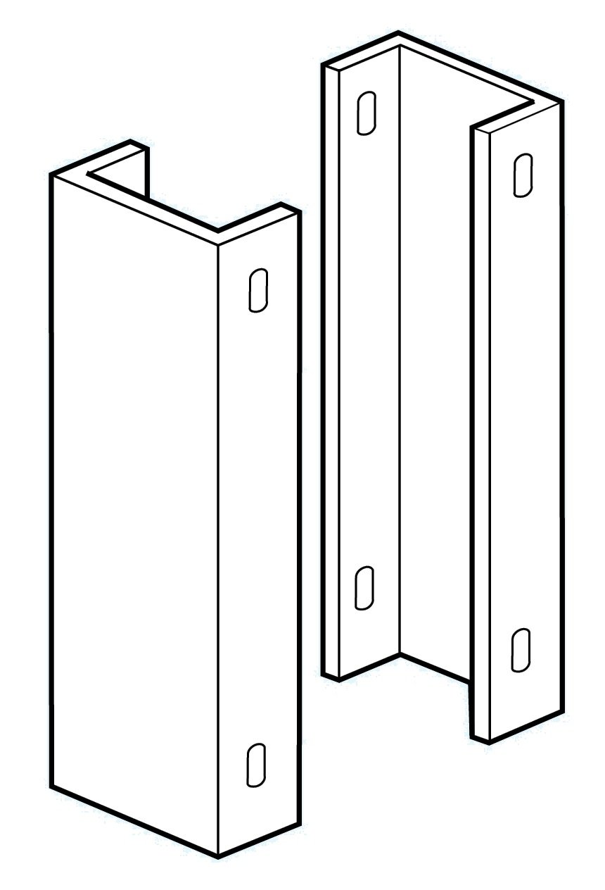 Soporte de fijación a pared para Salamandras SM-60 EDENOX