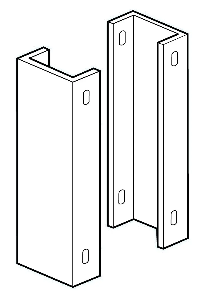Soporte de fijación a pared para Salamandras SM-60 EDENOX
