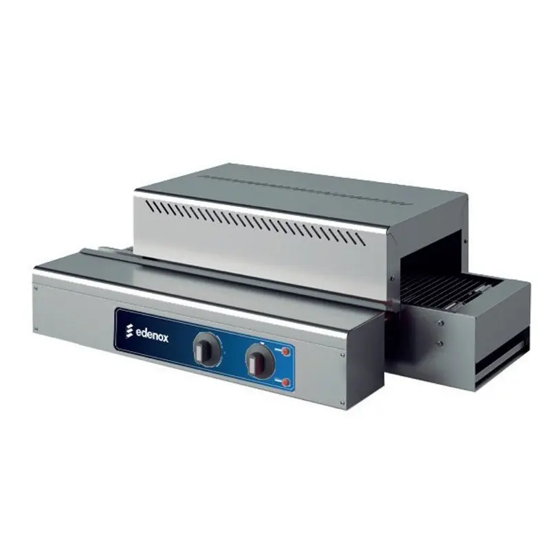 Tostadora eléctrica de cinta 650 tostadas/hora de 750x420x250mm TPC-75 EDENOX