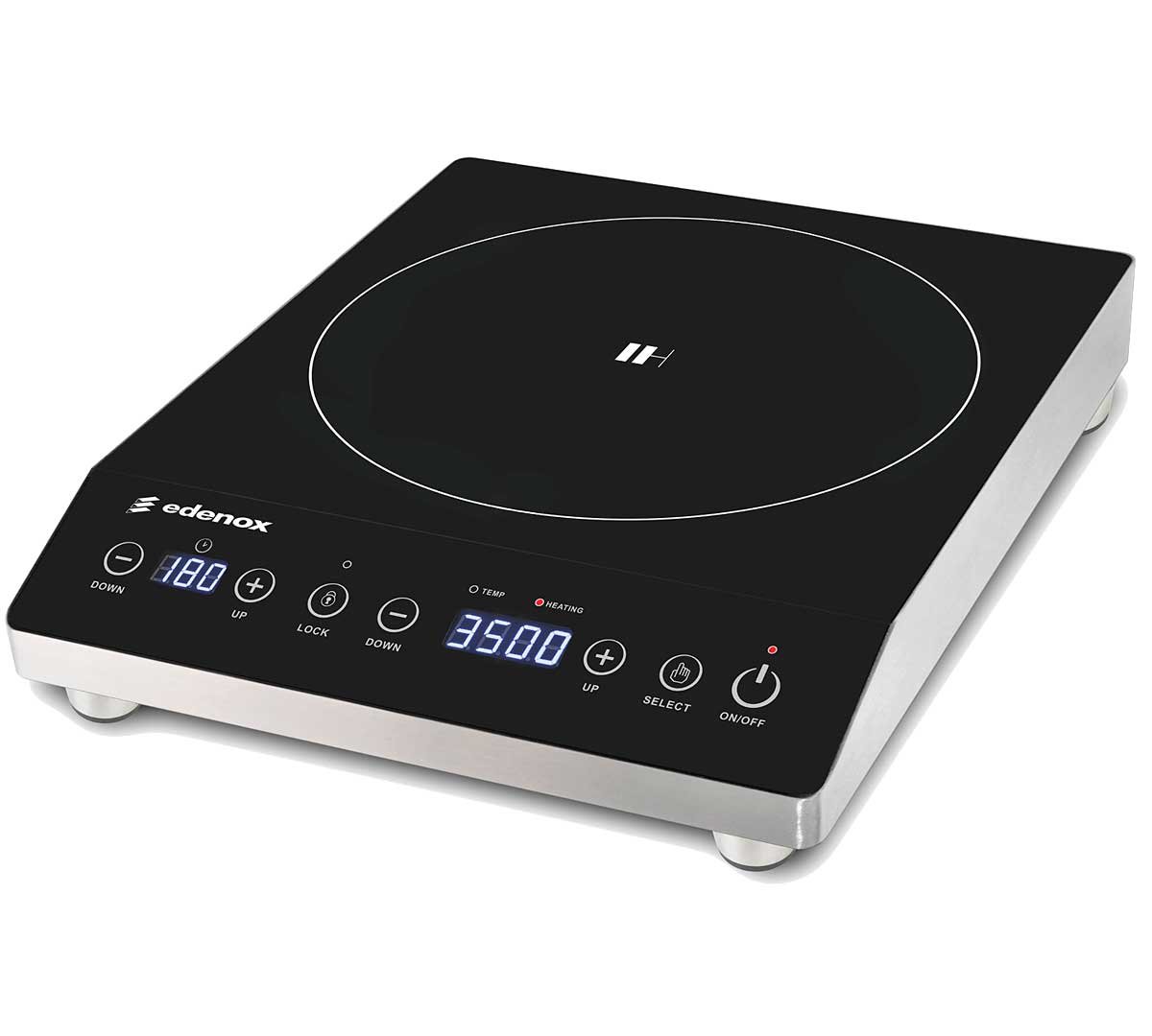 Inducción de sobremesa de 60-120°C y 10 niveles de potencia ISM-35 E EDENOX