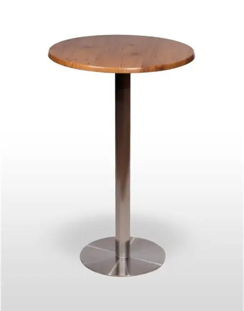 Mesa alta pie acero inoxidable PICASSO-H-B INOX 45