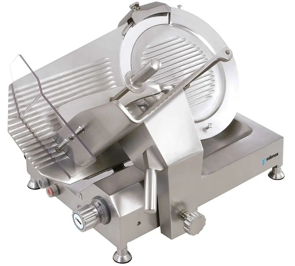 Cortadora de fiambre profesional de Engranajes CGE-300 EDENOX