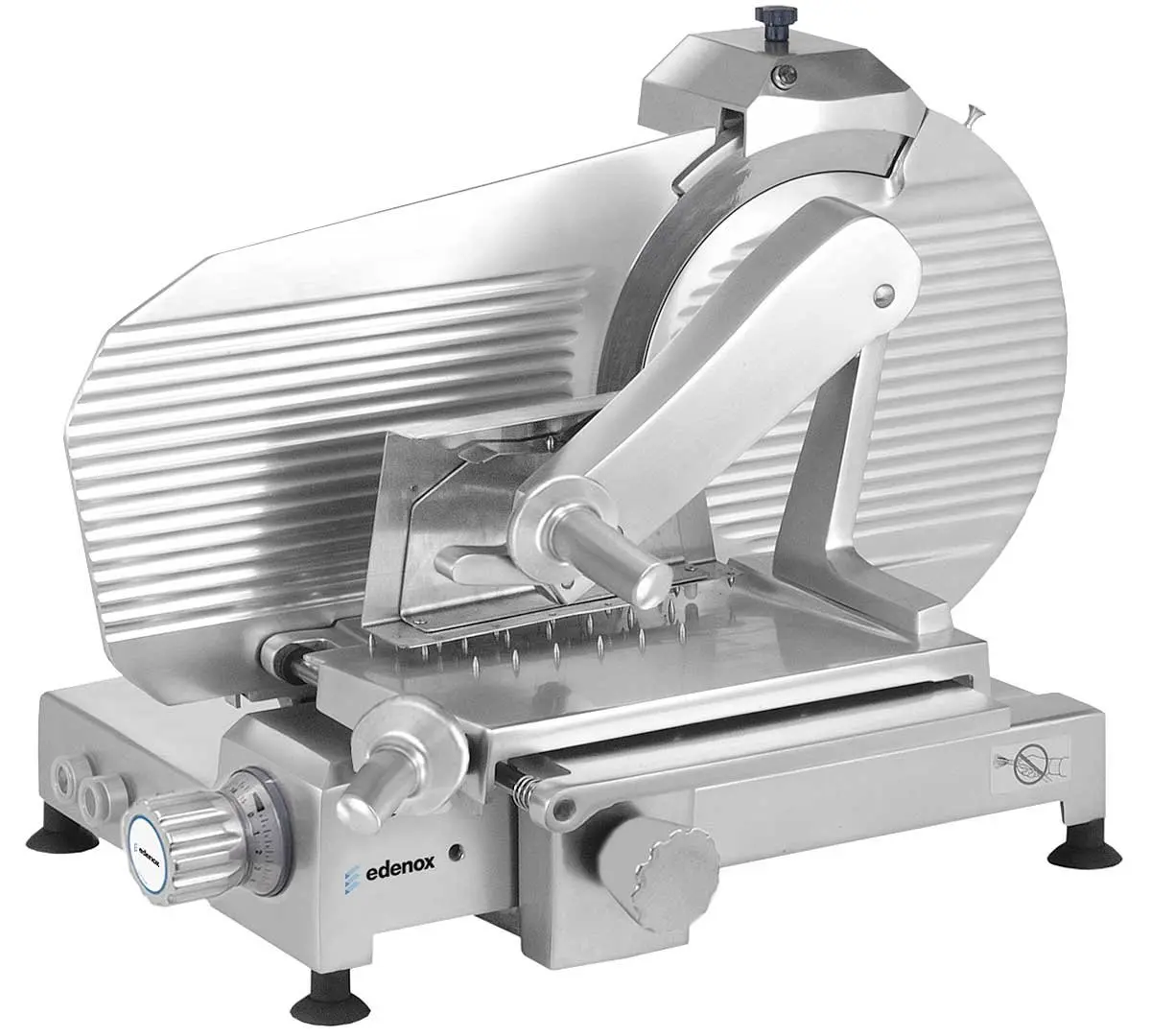 Cortadora de Fiambre Profesional de Engranajes CGE-370 EDENOX