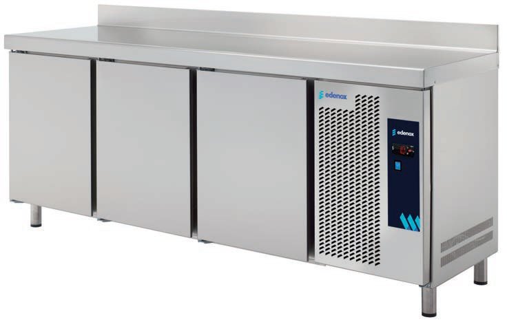 Mesas Refrigeradas Gastronorm Serie 800 Euronorma MPP EDENOX
