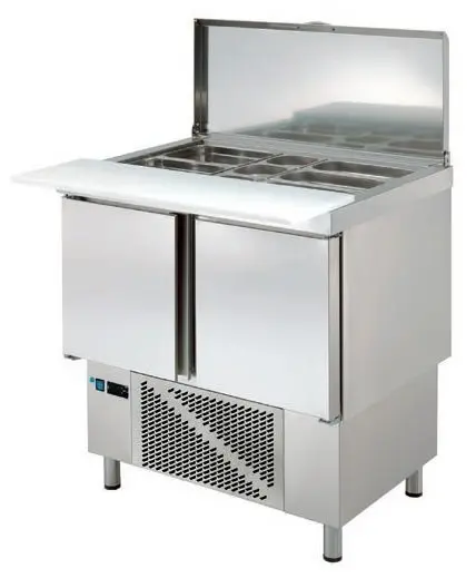 Mesa Refrigerada para preparación de ensaladas y pizzas Compacta MPGE-100 HC EDENOX