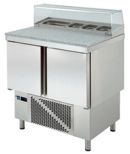Mesa Refrigerada para preparación de ensaladas y pizzas Compacta MPGP-100-G HC EDENOX