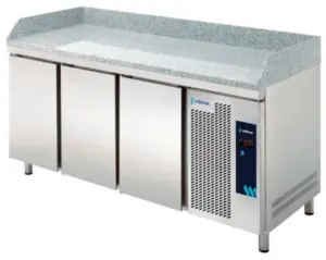 Mesa Refrigerada para preparación de ensaladas y pizzas Serie GN 1/1 MPGE2 EDENOX