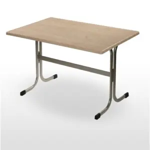 Mesa armazón metálico acabado epoxi carta colores MADISON-R