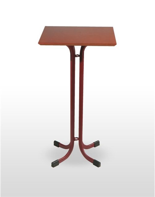 Mesa alta armazón metálico acabado epoxi carta colores MADISON-H